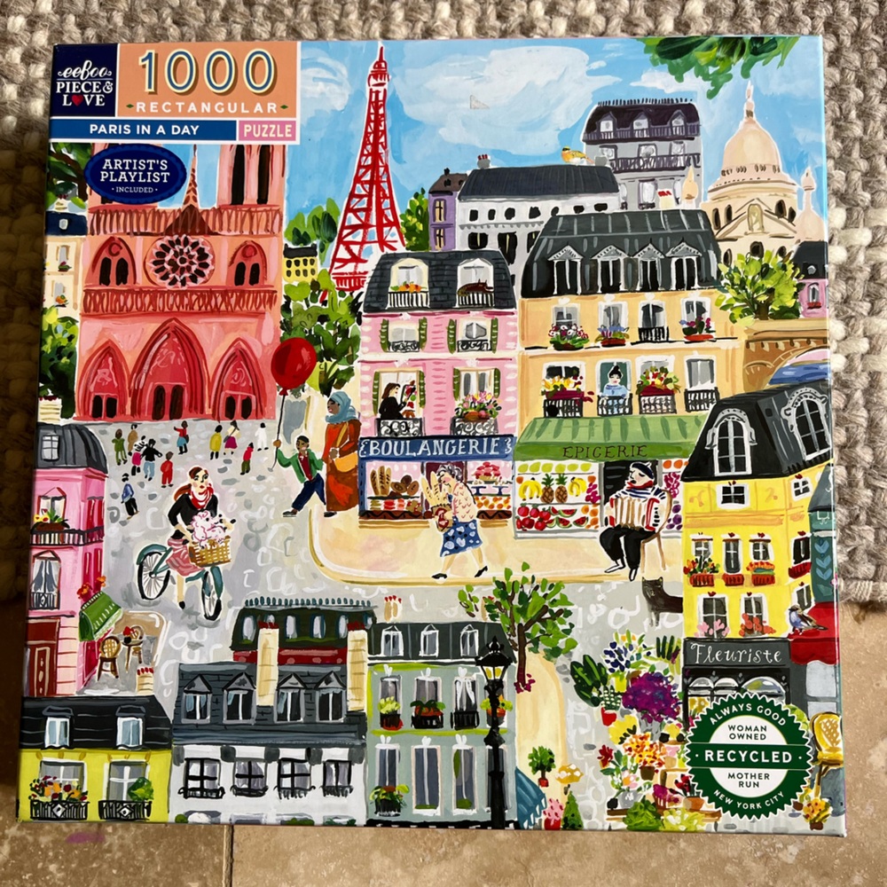 Colorful Parisian Puzzle